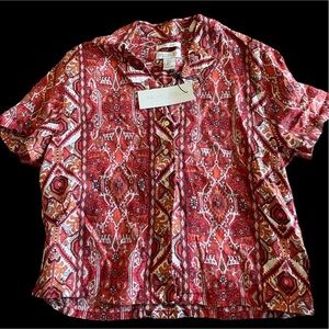 Rachel Zoe Bohemian Print Linen Top and Pants